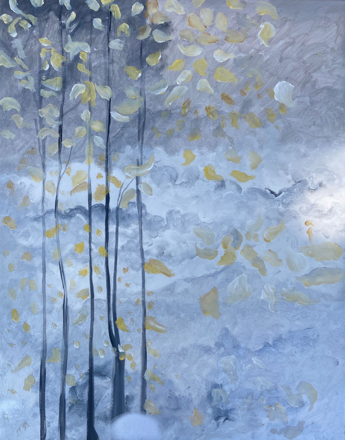 Into The Woods - Silver Trees (11x14")
