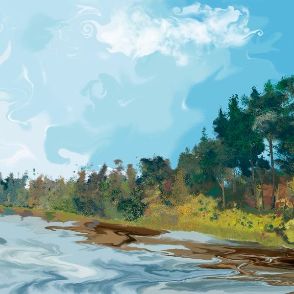 Landscape Series - Blue Sky