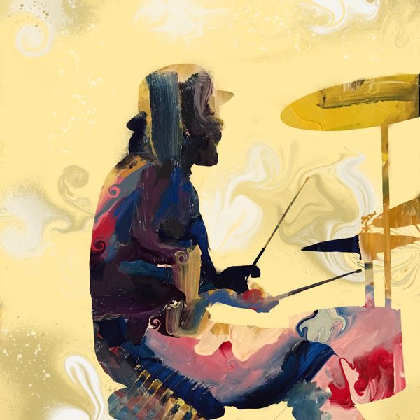 Abstract Musician Series - John Bonham (5x7")