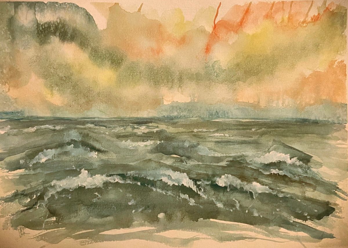 Landscape Series - Tie Dye Sky (7x5)