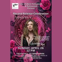 Marina V Vinyl Album Release Celebration