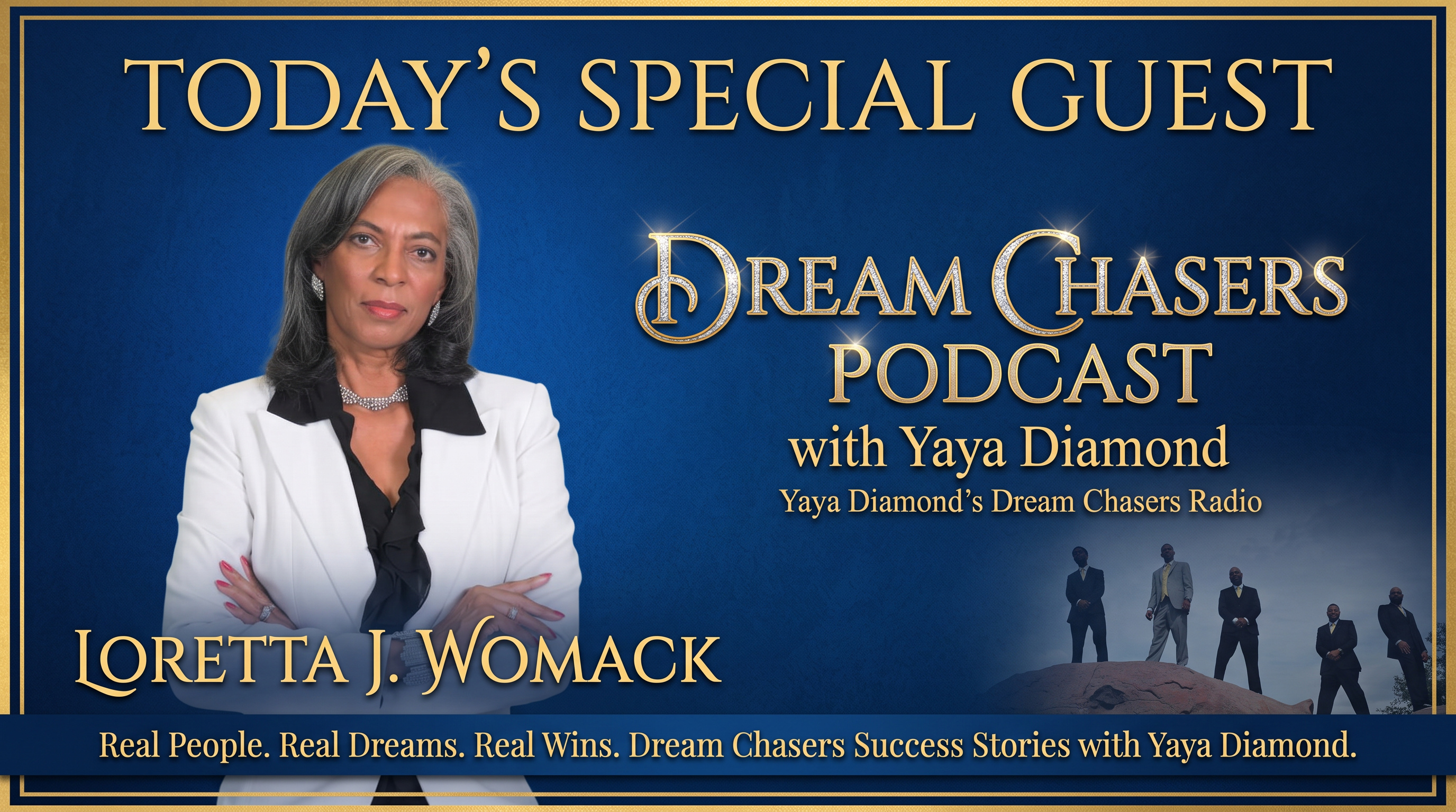 Author Loretta J Womack says Give Me My Flowers NOW!