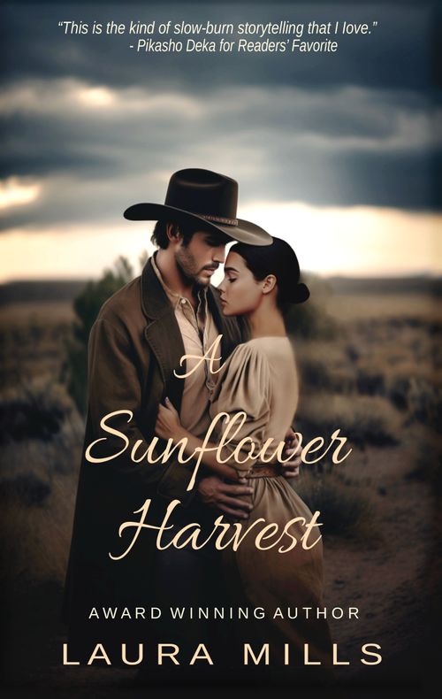 Man and woman embracing in the desert