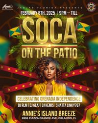 SOCA ON THE PATIO
