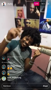 Jhybo  - Rainbow FM 94.1( OAP's T Quest & kayla)