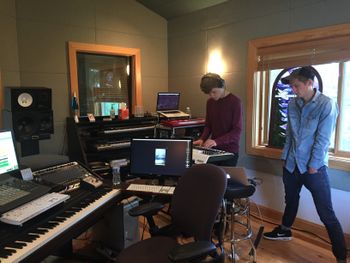 Faith Music recording overdubs
