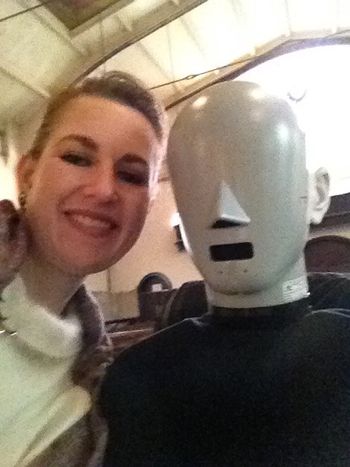 A Kiss in the Dark, Binaural Microphone Head
