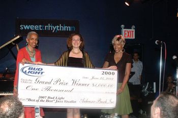 Jazzmobile Competition Winner
