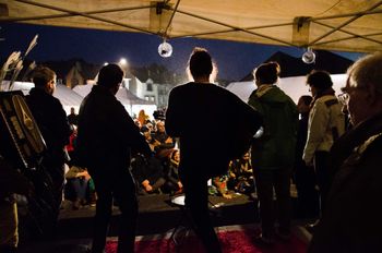 That beautiful festival where we met that Galician band and ate many oysters in Cancale.
