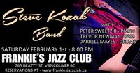Frankie's Jazz Club Presents The Steve Kozak Band