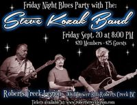 Roberts Creek Legion present the Steve Kozak Band