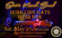 Steve Kozak Band at Dubh Linn Gate Pub