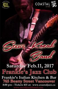 Steve Kozak Band at Frankie's Jazz Cellar