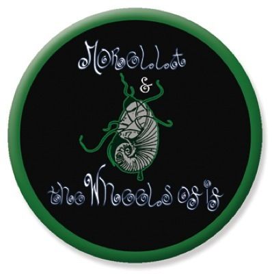 Morella Circle Button with ammonite logo