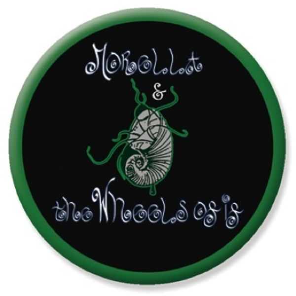 Morella Circle Button with ammonite logo