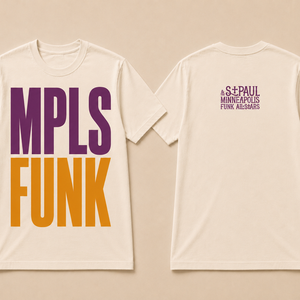 MPLS FUNK CREAM T-SHIRT  (XXL-XXXL) 