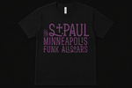 ST. PAUL & THE MINNEAPOLIS FUNK ALL STARS T-SHIRT (S-XL) 
