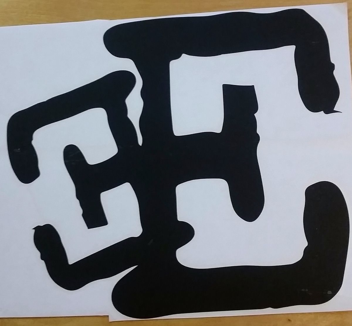 EE decal 10x10 in.