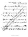 Do As I'm Doing / Für Elise (medley) - Sheet Music - 5 Licenses