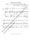 Child of God Lullaby (medley) with violin (or flute) descant - 1 License