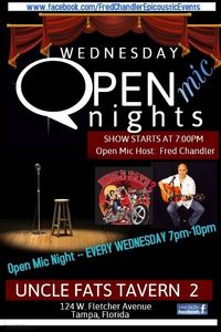 OPEN MIC - Fred Chandler Epicoustic Events