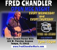 Fred Chandler Music - Open Mic Host   