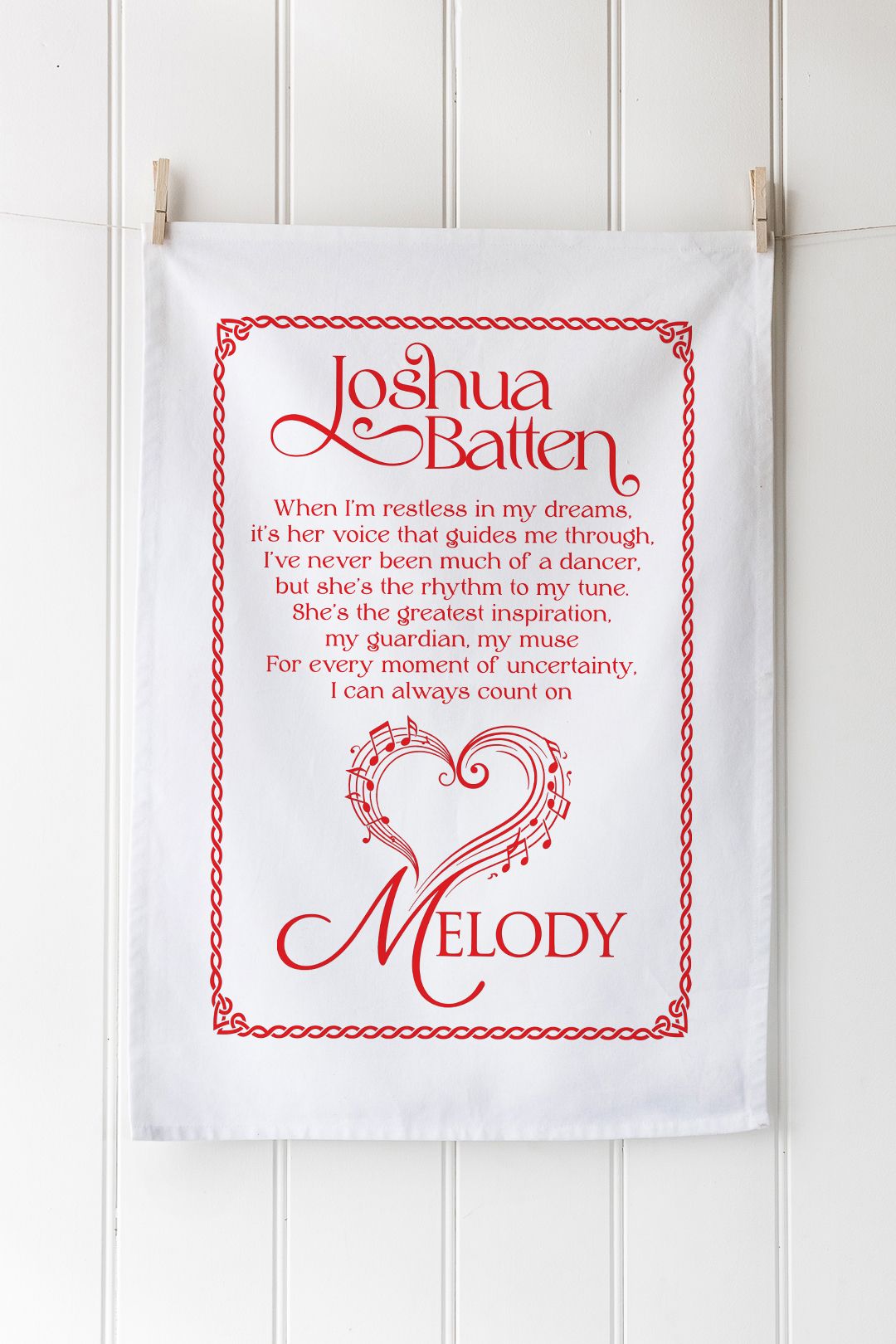 Tea Towel - Melody (NEW!)