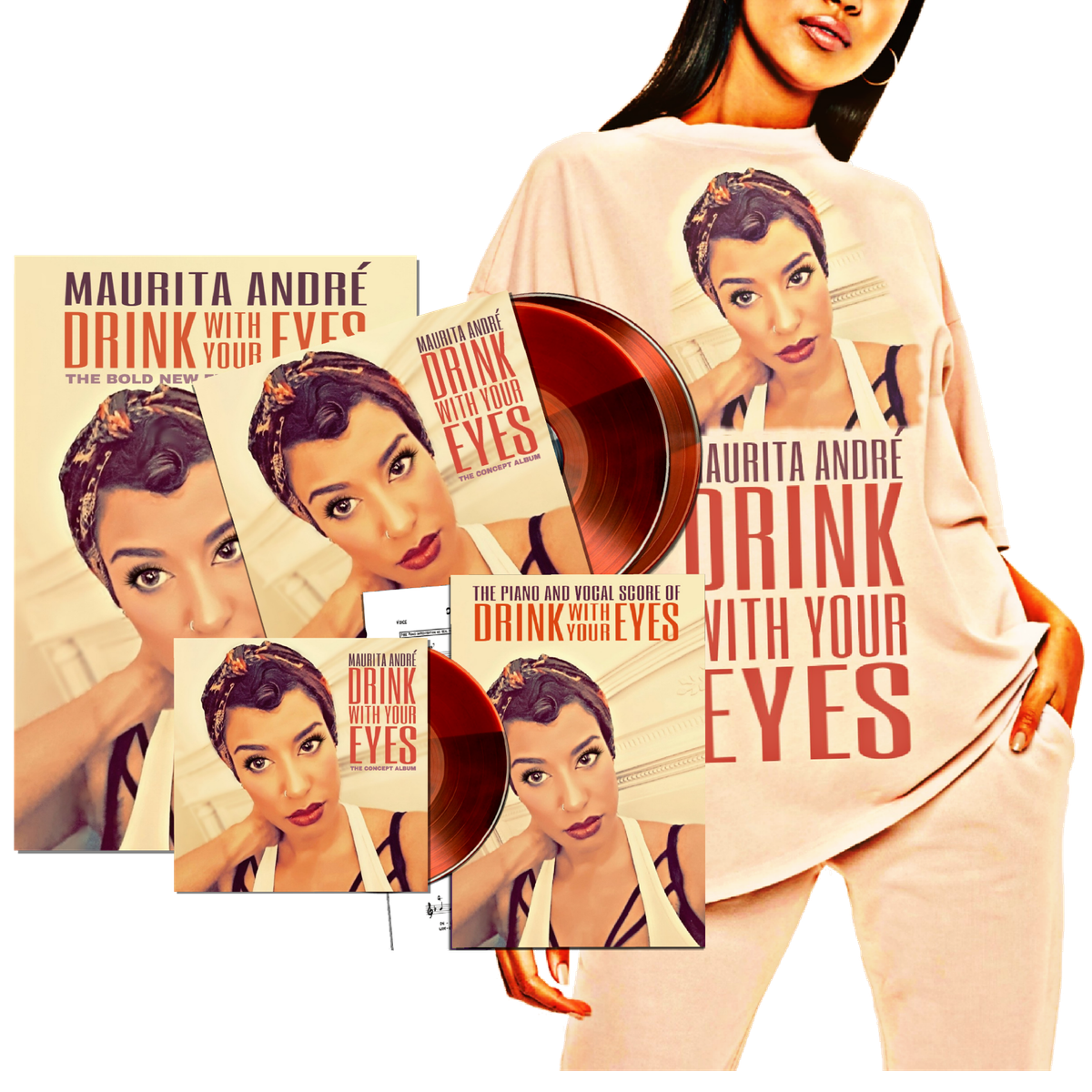Drink with Your Eyes Vinyl & CD Fan Bundle #2