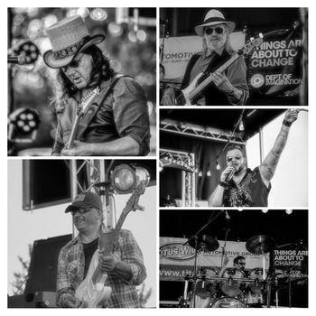 Collage featruing new band Members
