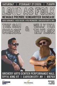 The Sam Chase & Willy Tea Taylor | Carson City, NV
