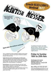 Michael Messer’s Acoustic Blues & Roots Weekend