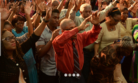 Steve Kuban leading Worship