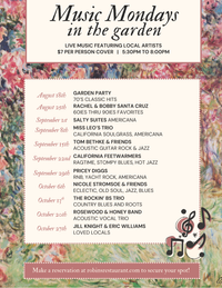 Garden Party at Robin's Garden!