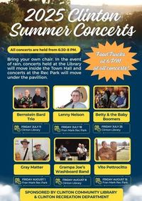 Summer Concert Series at Clinton Community Library