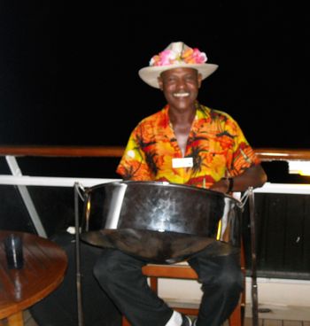 Robert playing the Pans, Bermuda
