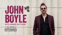 City Winery Nashville presents John Boyle with Genna Matthew