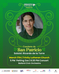 St Patrick's Day Concert w/Ballard Civic Orchestra