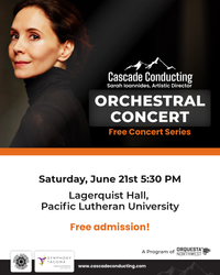 Cascade Conducting Orchestral Concert