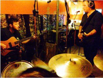 Working on "Under The Star Light" at the Hallas Palace in Roslindale, MA w/ Dan and Free Hallas and Ramona Silver
