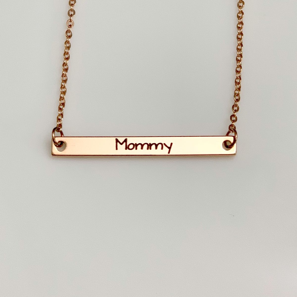 Mommy Necklace - Rose Gold Plated