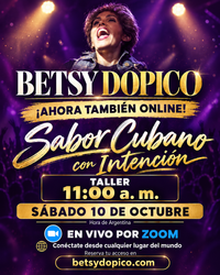 Betsy Dopico SABOR CUBANO DESDE ARGENTINA 