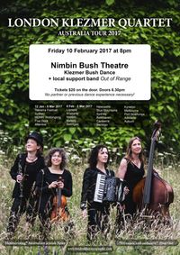 London Klezmer Quartet and Out of Range
