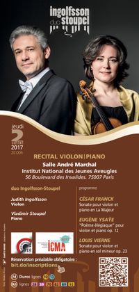 Recital: Duo Ingolfsson-Stoupel