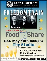 IATSE Local 129 Presents: An Evening With Freedom Train