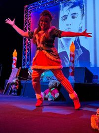 Danny Vernon Inspirational Christmas Elvis duo show with Marcia