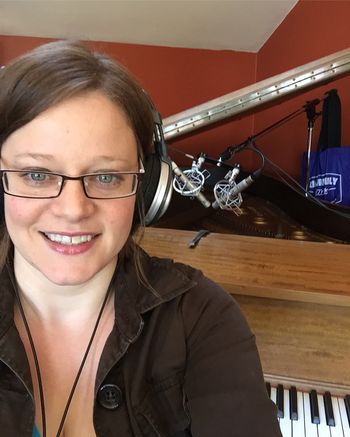 Piano sessions at Treehouse Studios, Bowen Island
