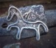 Celtic Lusitanian Horse Pendant