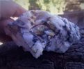 Rainbow Aura Quartz on Milky Quartz Matrix