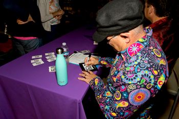 Doug signing autographsThe Huntington 8/10/19
