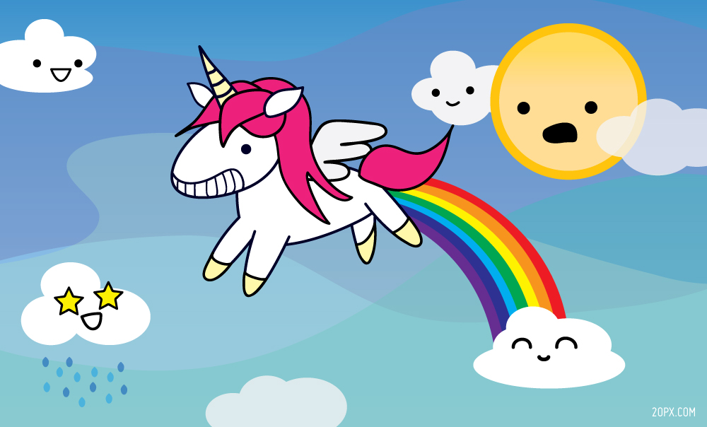 A Rainbow Shitting Unicorn?!?!? episode artwork